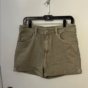 H&M Tan Jean Shorts Casual Style